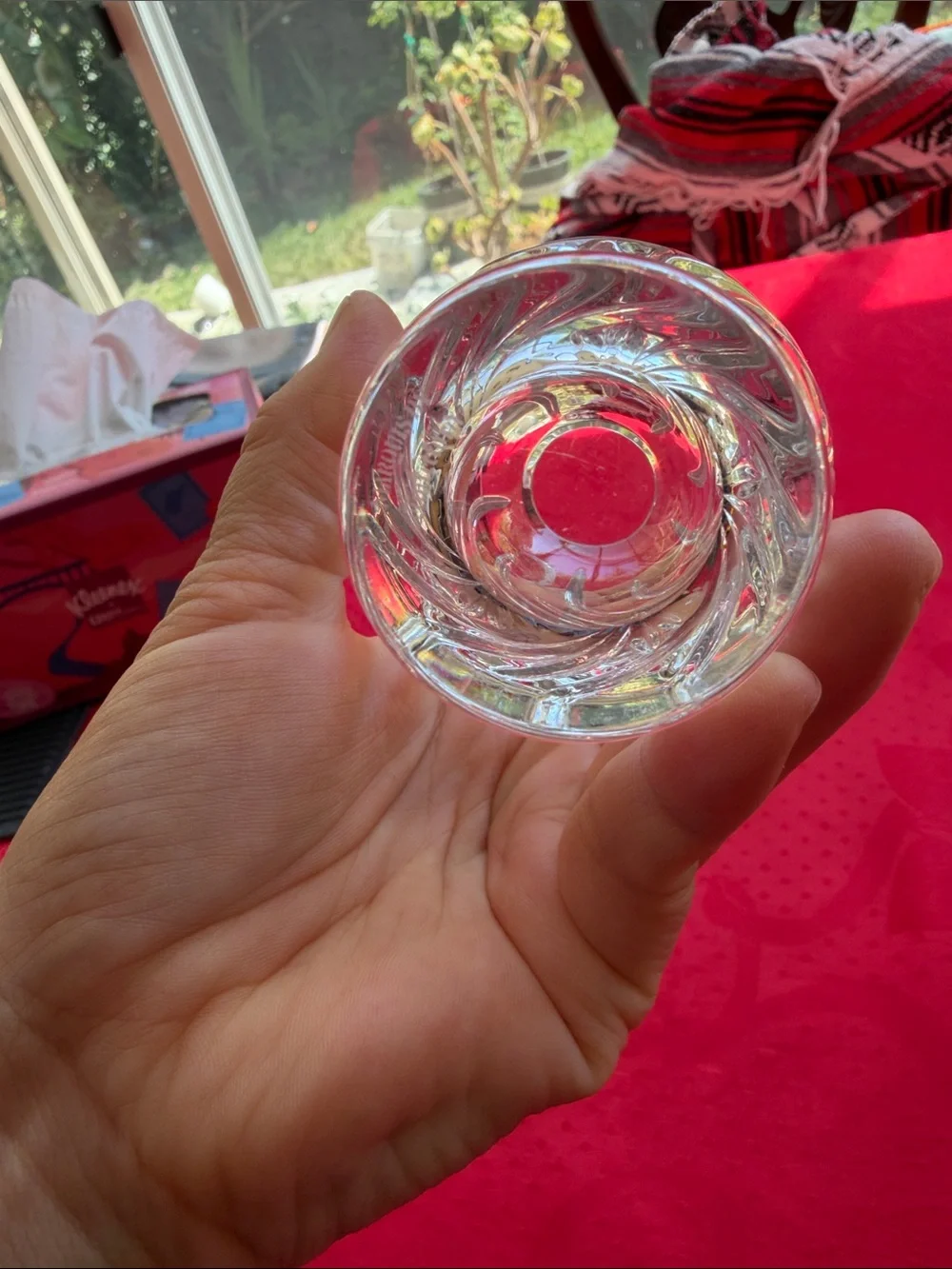 Set of 4 vintage Waterford small vases